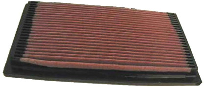  K&N Air Filter No. 33-2029
 Audi 80 (8C/B4) 1.6i (101 PS), 6/93-1/96 