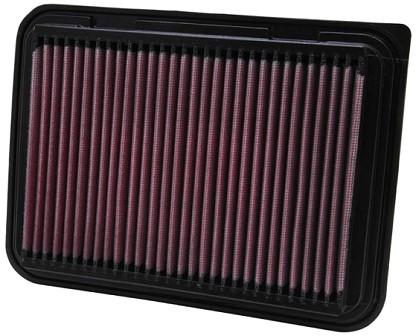  K&N Air Filter No. 33-2360
 Toyota Avensis III (T27) 2.0i (152 PS), 1/09-12/11 