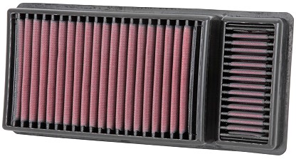 K&N Air Filter No. 33-5010
 Ford - USA F-Serie Pickup 6.7TD Turbodiesel (400/406/440/446 PS), 2011-16 