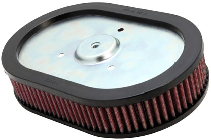 K&N Motorcycle Air Filter No. HD-0910
 Harley Davidson "CVO Modelle (110"") (Road Glide Ultra / Road King / Softail Convertable / Street Glide / Ultra Classic Electra Glide)", 2010-17 