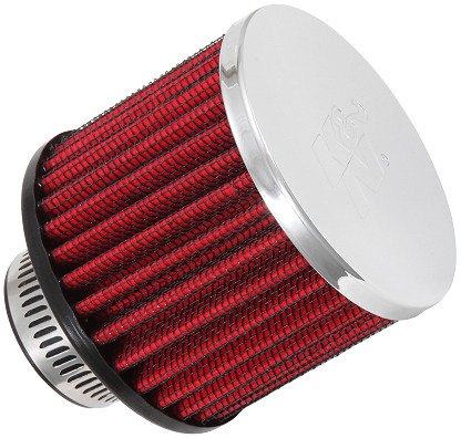  Flange 32 mm, Bottom 76 mm, Cover 76 mm, Length 63 mm
 K&N Universal Air Filter No. 62-1390 round straight 