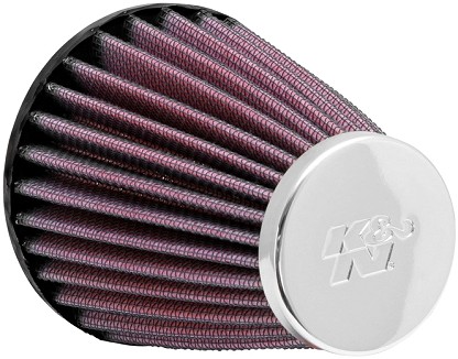  Flange 52 mm, Bottom 89 mm, Cover 51 mm, Length 102 mm
 K&N Universal Air Filter No. RC-1200 round tapered 