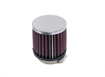  Flange 54 mm, Bottom 76 mm, Cover 76 mm, Length 76 mm
 K&N Universal Air Filter No. RC-1910 round straight 