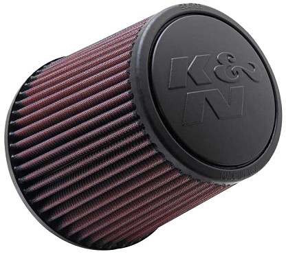  Flange 76 mm, Bottom 152 mm, Cover 117 mm, Length 152 mm
 K&N Universal Air Filter No. RE-0930 round tapered 