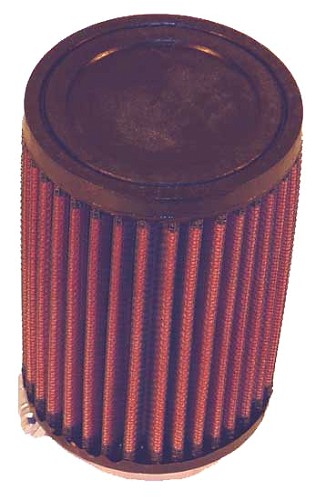  Flange 57 mm, Bottom 89 mm, Cover 89 mm, Length 127 mm
 K&N Universal Air Filter No. RU-0610 round straight 