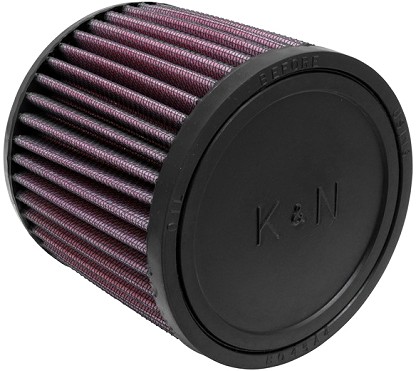  Flange 62 mm, Bottom 114 mm, Cover 114 mm, Length 102 mm
 K&N Universal Air Filter No. RU-0830 round straight 