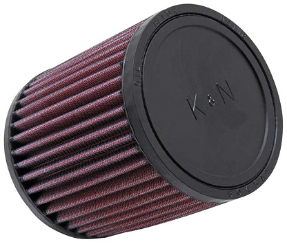  Flange 68 mm, Bottom 114 mm, Cover 114 mm, Length 127 mm
 K&N Universal Air Filter No. RU-0910 round straight 