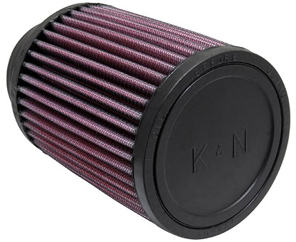  Flange 70 mm, Bottom 102 mm, Cover 102 mm, Length 127 mm
 K&N Universal Air Filter No. RU-1460 round straight 