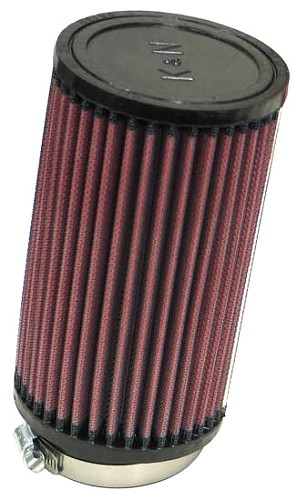  Flange 70 mm, Bottom 102 mm, Cover 102 mm, Length 178 mm
 K&N Universal Air Filter No. RU-1480 round straight 