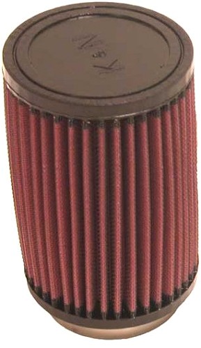  Flange 73 mm, Bottom 102 mm, Cover 102 mm, Length 152 mm
 K&N Universal Air Filter No. RU-1620 round straight 