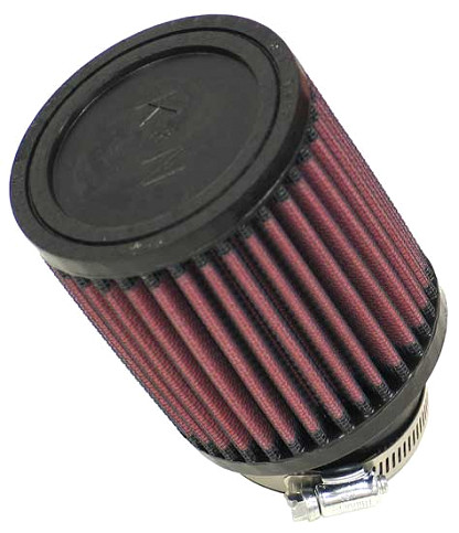  Flange 57 mm, Bottom 89 mm, Cover 89 mm, Length 102 mm
 K&N Universal Air Filter No. RU-1700 round straight 