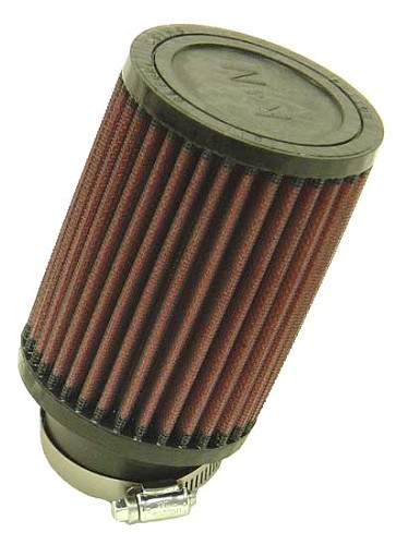  Flange 57 mm, Bottom 89 mm, Cover 89 mm, Length 127 mm
 K&N Universal Air Filter No. RU-1710 round straight 