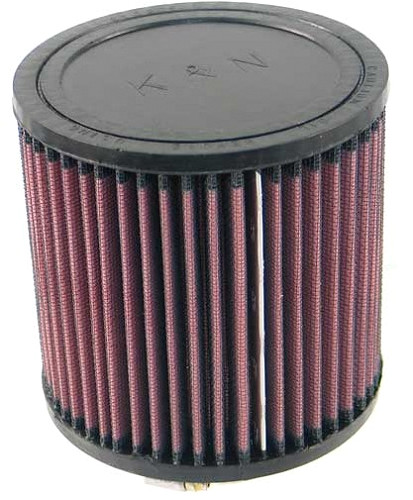  Flange 76 mm, Bottom 127 mm, Cover 127 mm, Length 127 mm
 K&N Universal Air Filter No. RU-2430 round straight 