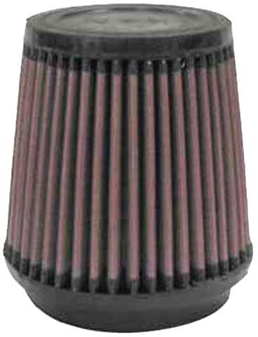  Flange 89 mm, Bottom 117 mm, Cover 89 mm, Length 114 mm
 K&N Universal Air Filter No. RU-2790 round tapered 
