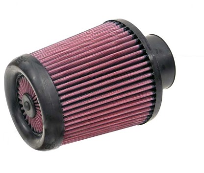  Flange 70 mm, Bottom 152 mm, Cover 127 mm, Length 165 mm
 K&N X-Stream Air Filter No. RX-4870 round tapered 