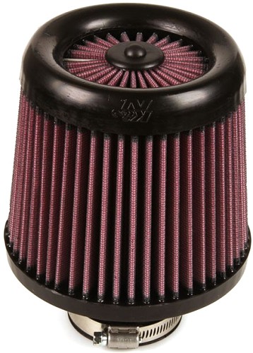  Flange 63 mm, Bottom 152 mm, Cover 127 mm, Length 140 mm
 K&N X-Stream Air Filter No. RX-4950 round tapered 