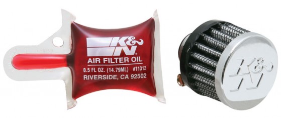  K&N Universal Air Filter No. 62-2470 round straight 