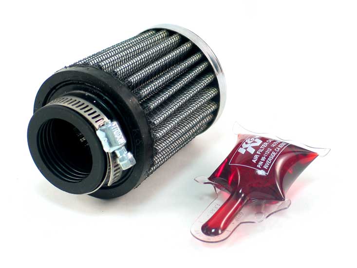  K&N Universal Air Filter No. RC-2540 round straight 