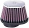  K&N Universal Air Filter No. RC-1820 oval tapered 
