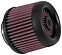  K&N X-Stream Air Filter No. RX-4010 round tapered 